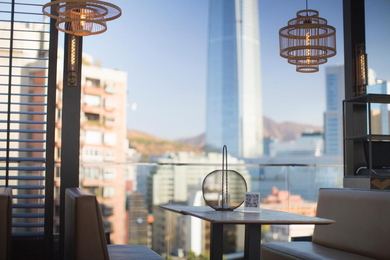 Hotel Nodo - El Hotel Que Respira Santiago Kültér fotó