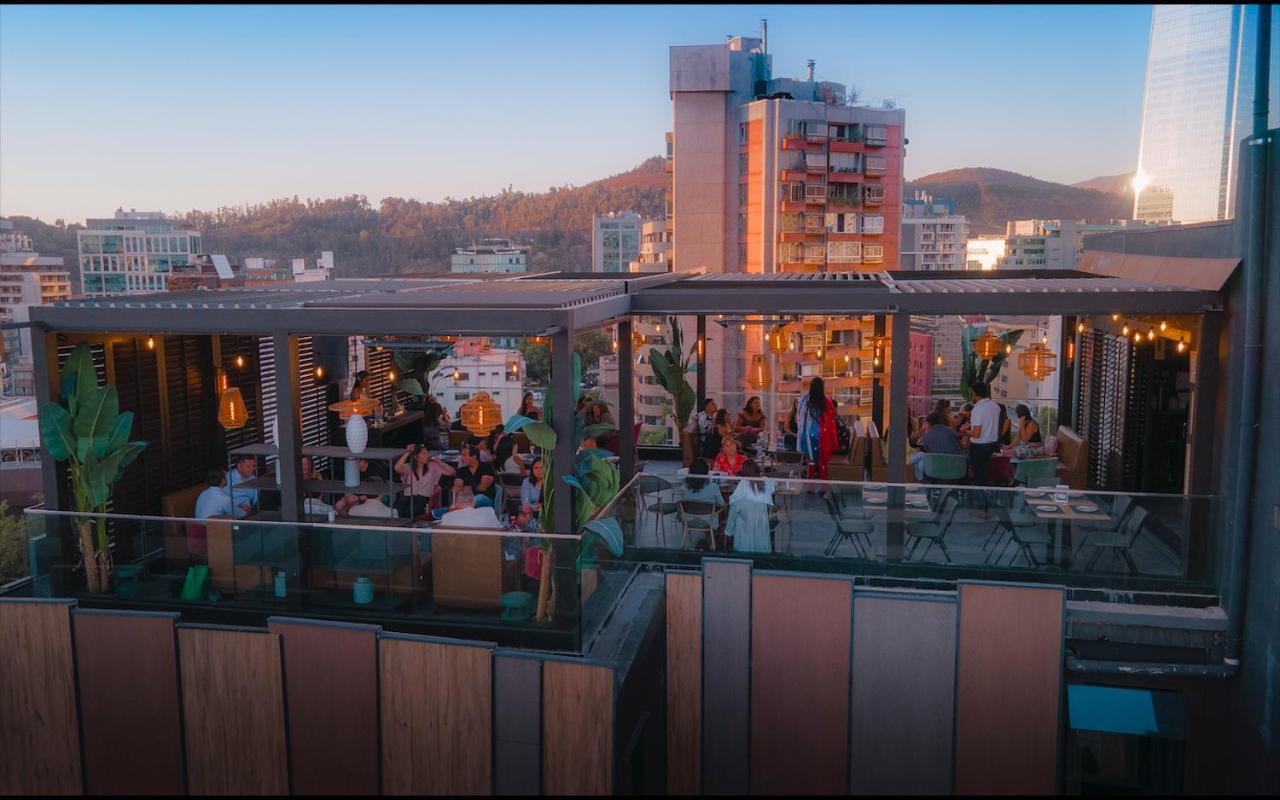 Hotel Nodo - El Hotel Que Respira Santiago Kültér fotó