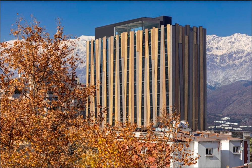 Hotel Nodo - El Hotel Que Respira Santiago Kültér fotó
