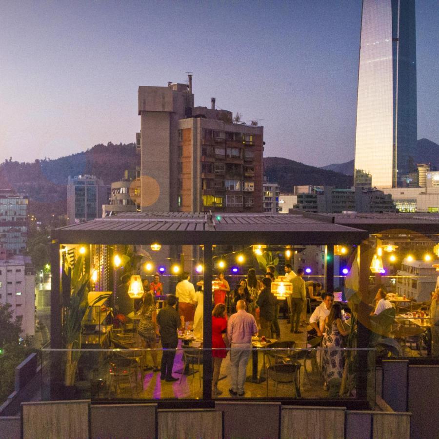 Hotel Nodo - El Hotel Que Respira Santiago Kültér fotó