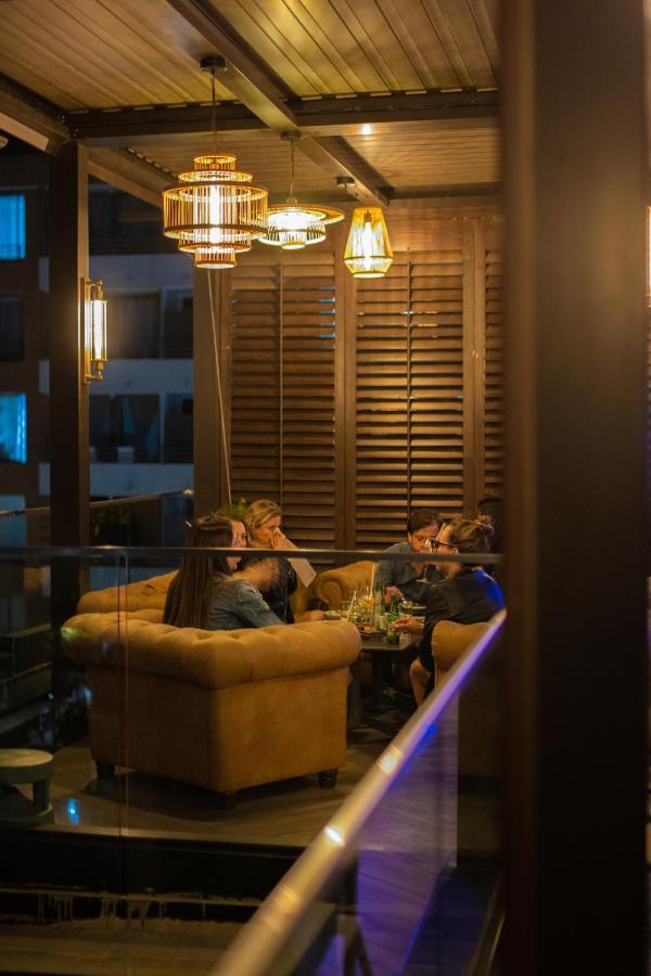 Hotel Nodo - El Hotel Que Respira Santiago Kültér fotó