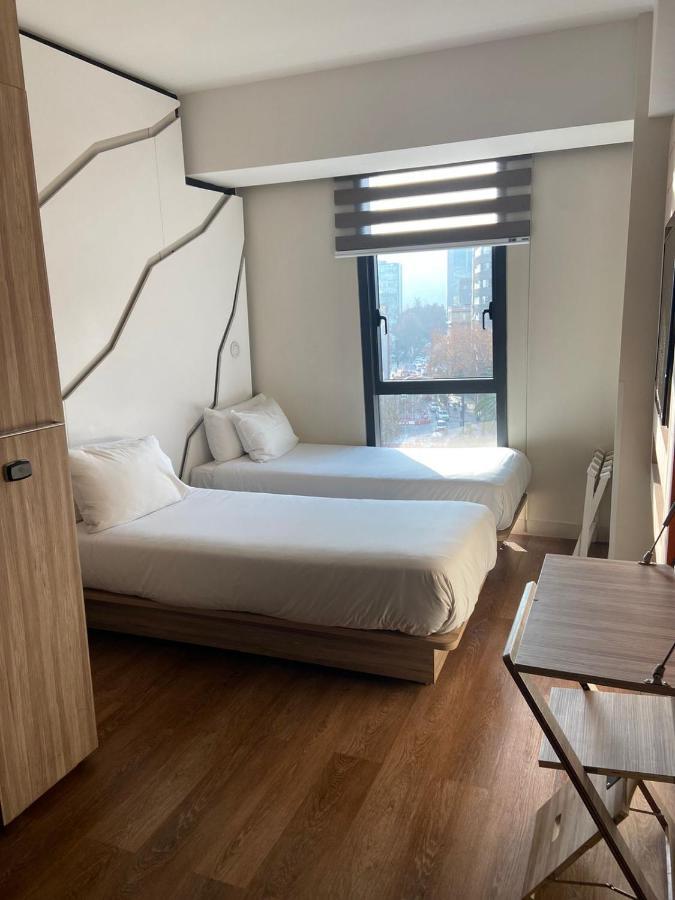Hotel Nodo - El Hotel Que Respira Santiago Kültér fotó