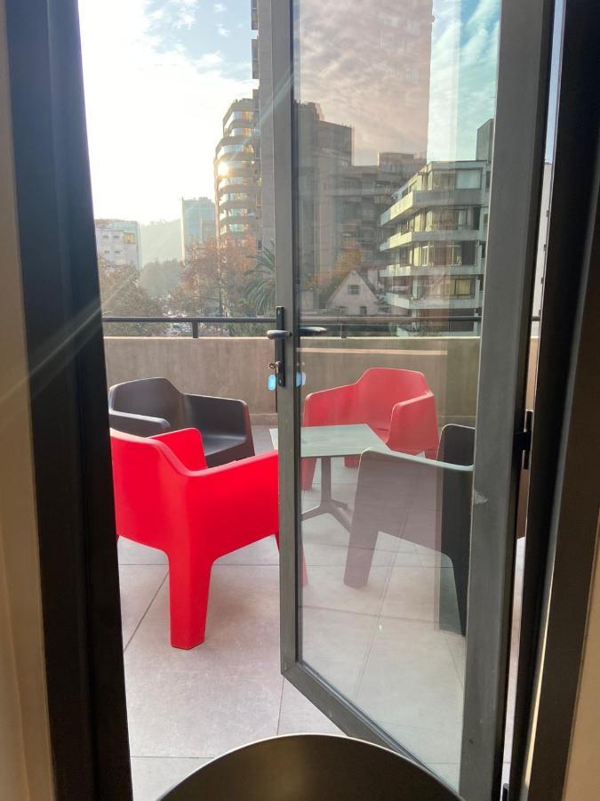 Hotel Nodo - El Hotel Que Respira Santiago Kültér fotó