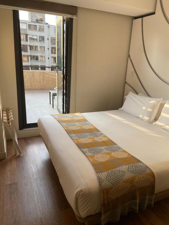 Hotel Nodo - El Hotel Que Respira Santiago Kültér fotó